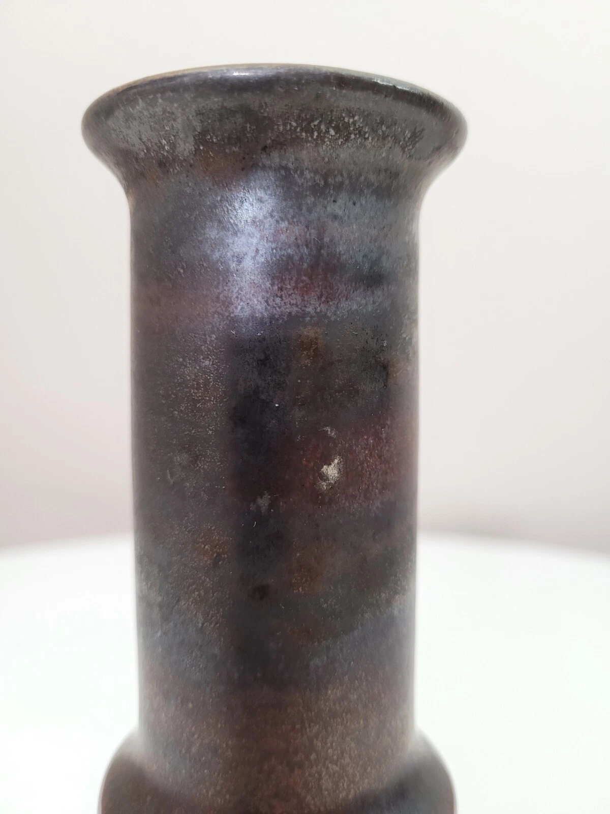 Mid-Century Style Czech Art Pottery Vase – 1960s Inspired Ceramic Décor